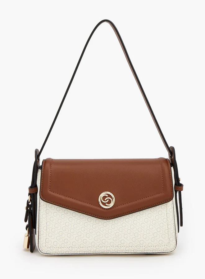 سيليست حقيبة كروس بودي بطبعة شعار